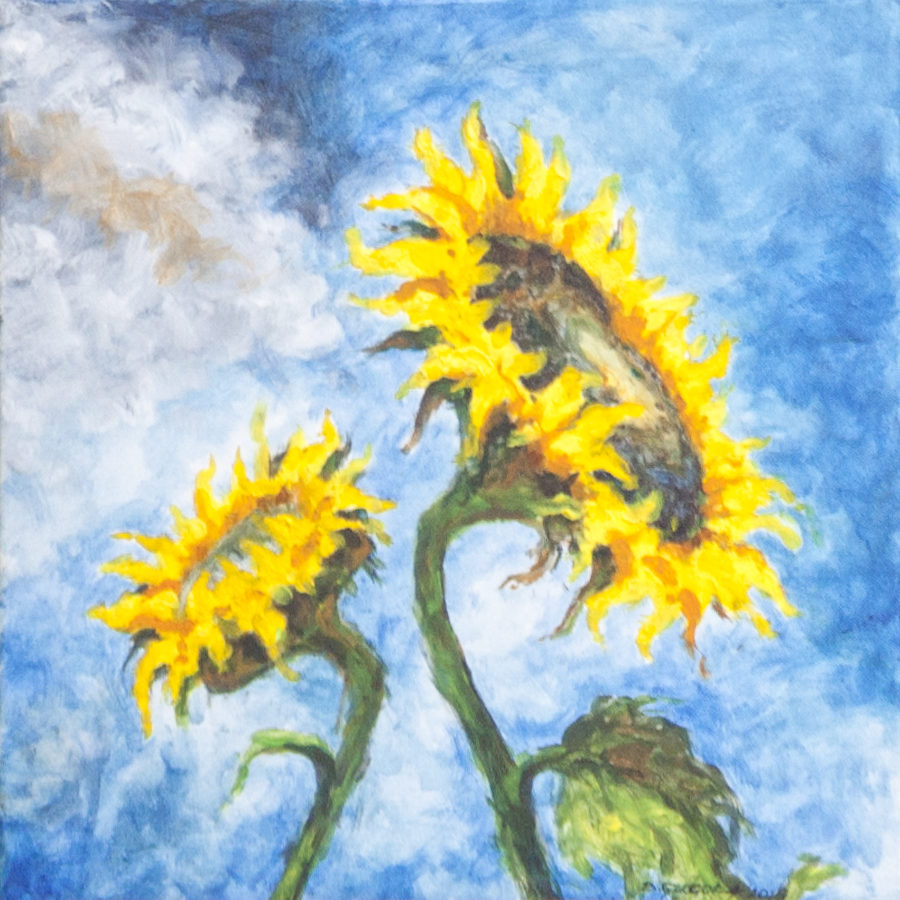 Słoneczniki - obraz olejny